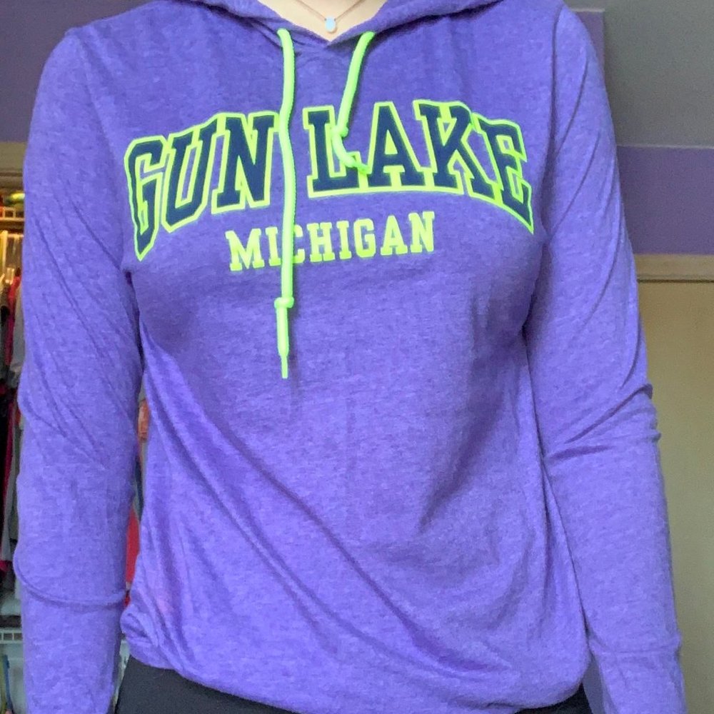 Purple Gun Lake Michigan Sweatshirt